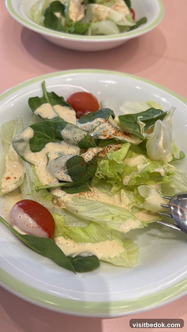 Salad with Dressing
