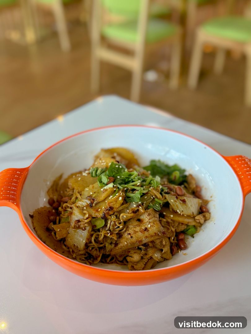 Spicy Noodle Dish