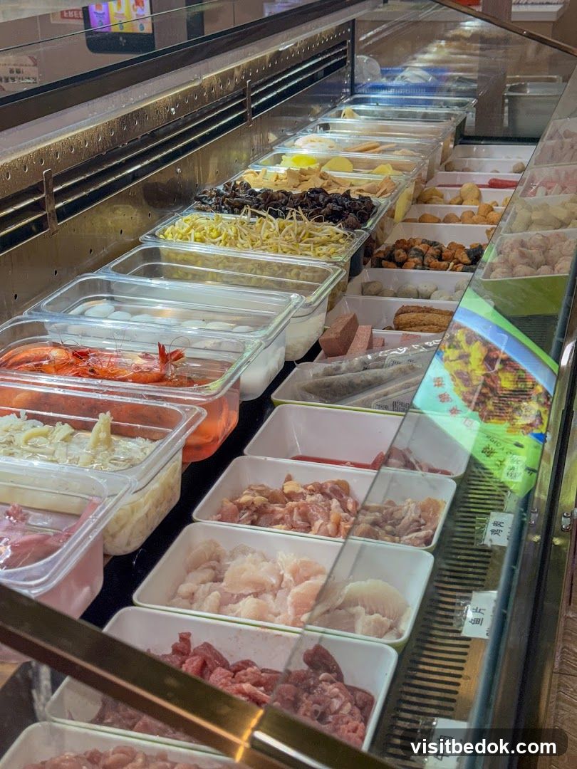 Self-Serve Food Display