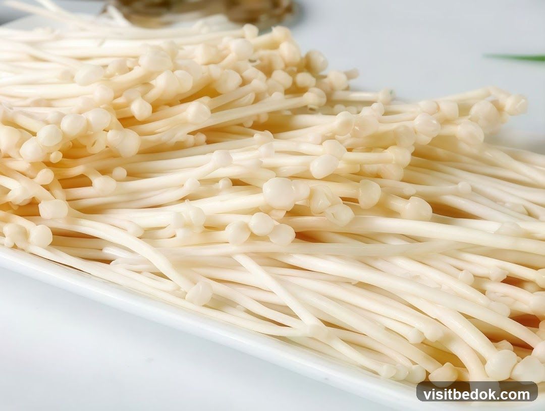 Enoki Mushrooms