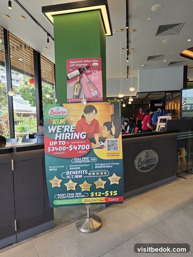 Saizeriya Hiring Poster