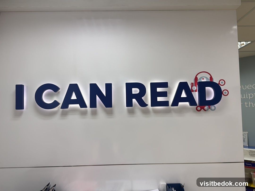 I CAN READ Sign
