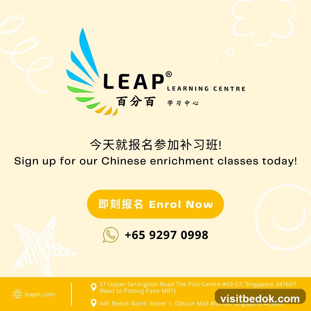 LEAP Learning Centre Advertisement