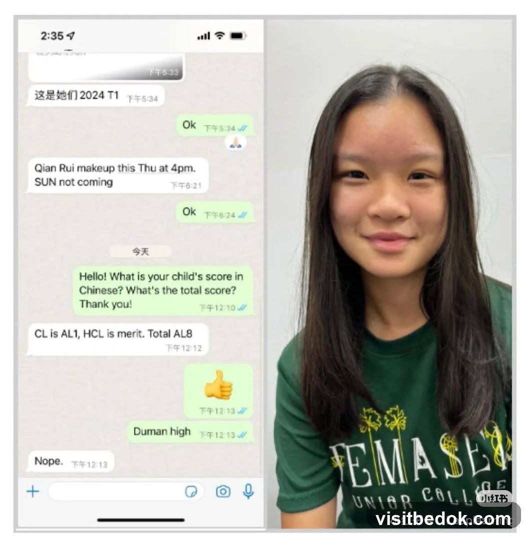 Young girl in a green t-shirt