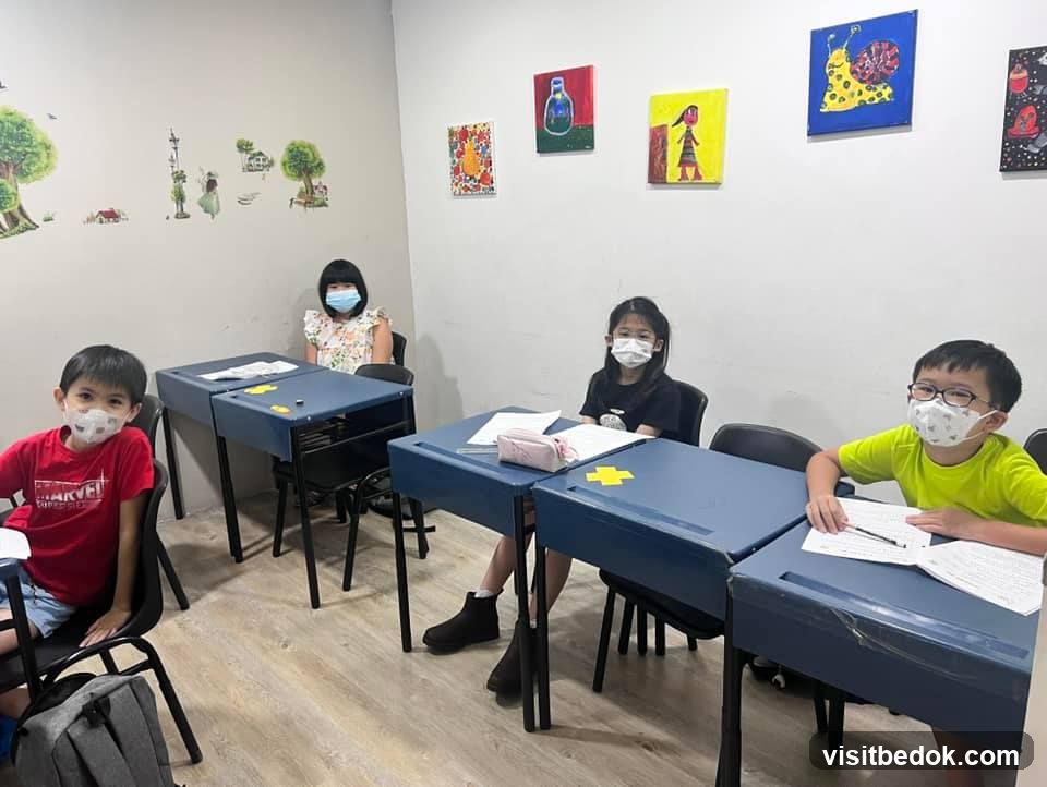 Children in a classroom
