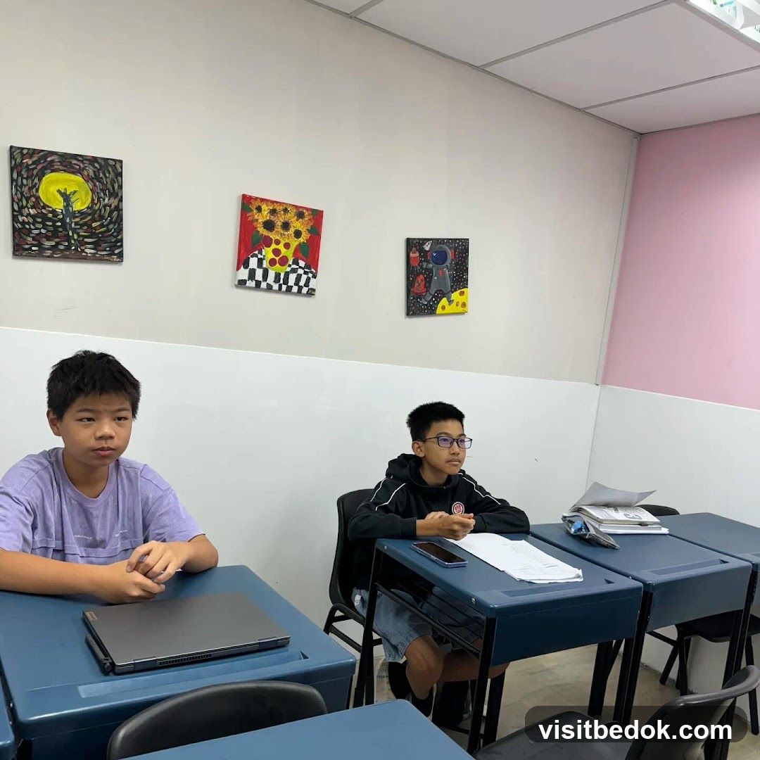 Students in a classroom