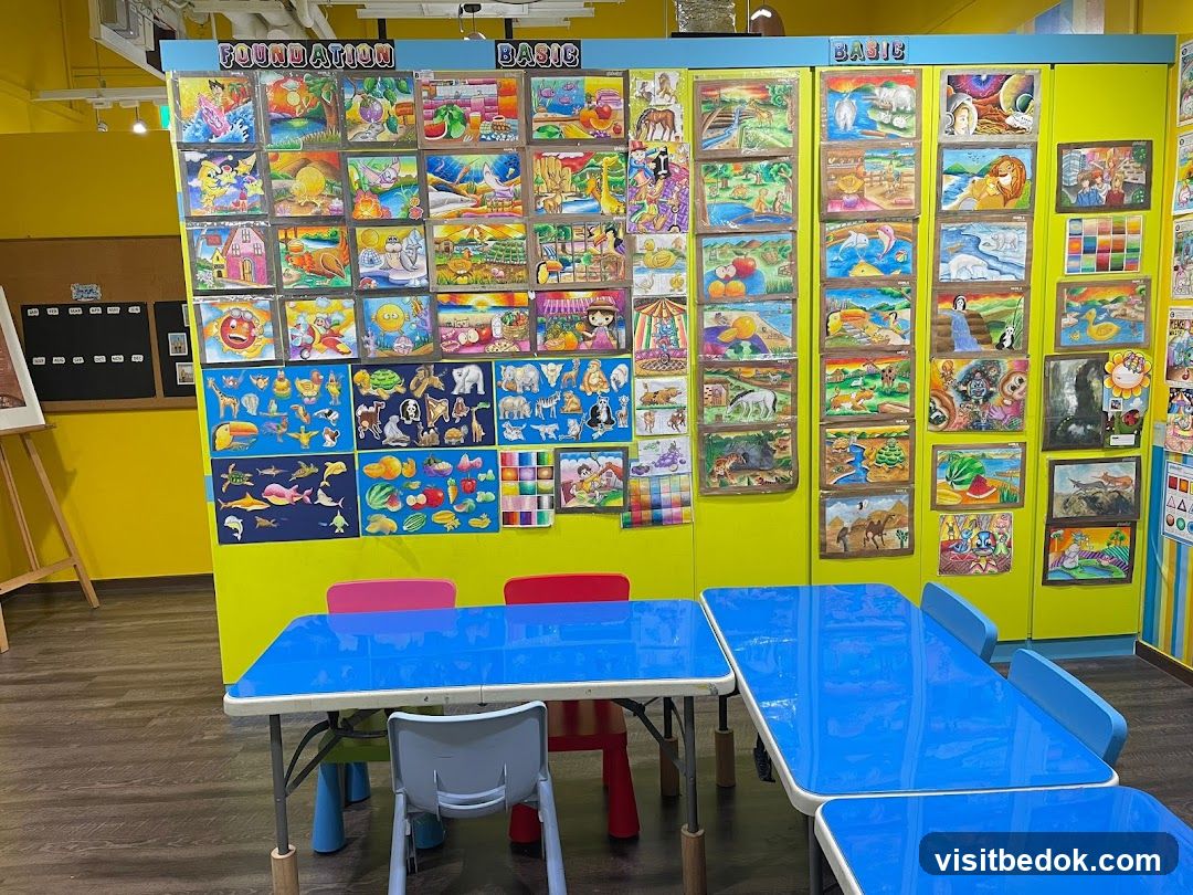 Children's Art Display