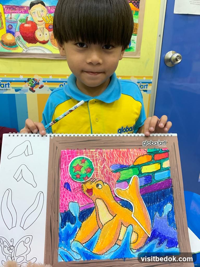 Child with Artwork