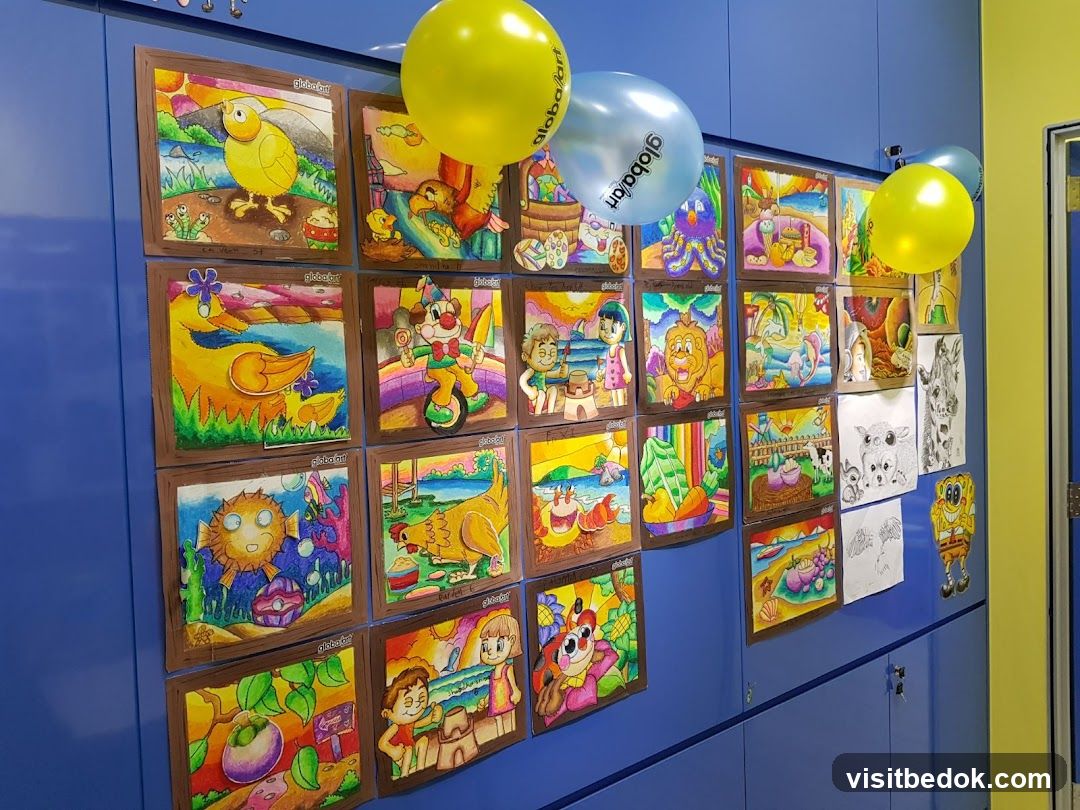 Children's Artwork Display