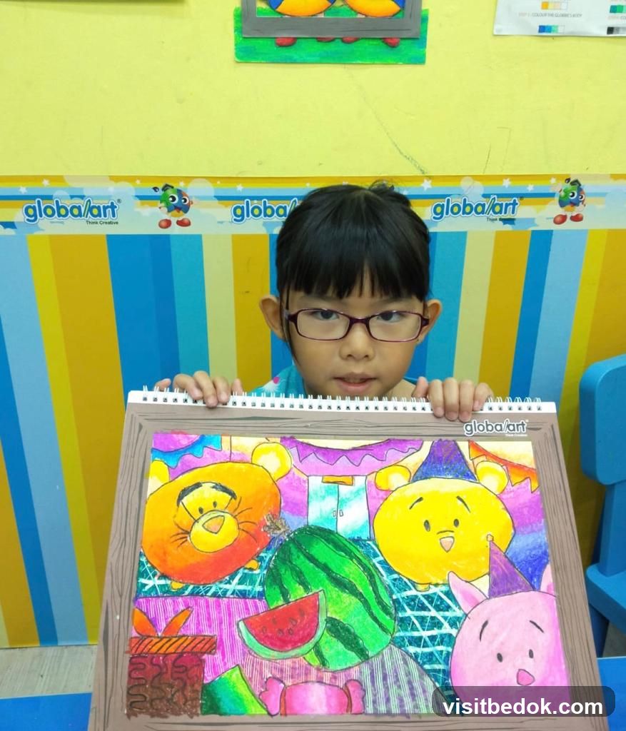 Child with Artwork