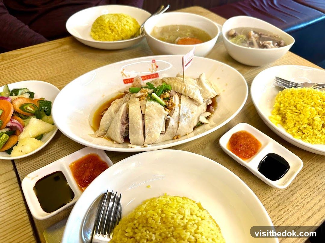 Hainanese Chicken Rice Meal