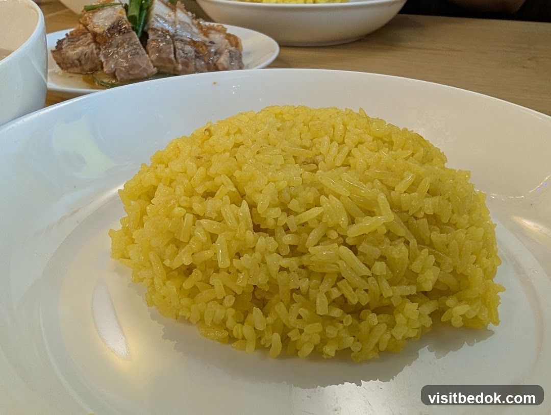 Yellow Rice and Pork Belly