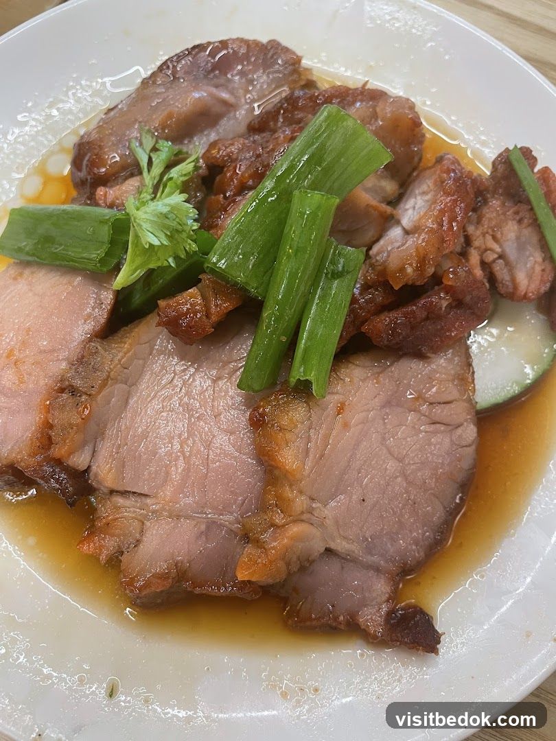 Roast Pork and Crispy Pork Belly