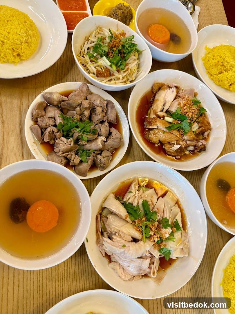 Hainanese Chicken Rice Feast