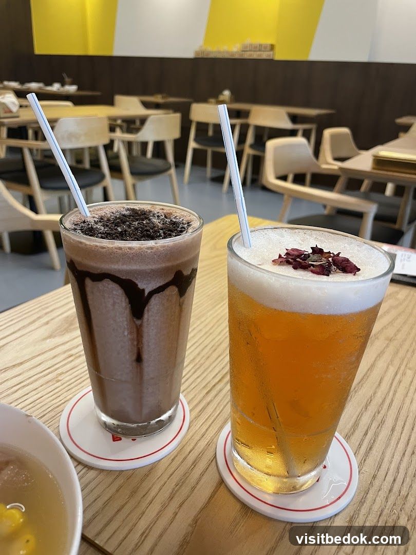 Drinks on a Table