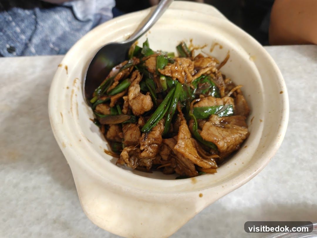 Stir-fried Pork with Scallions