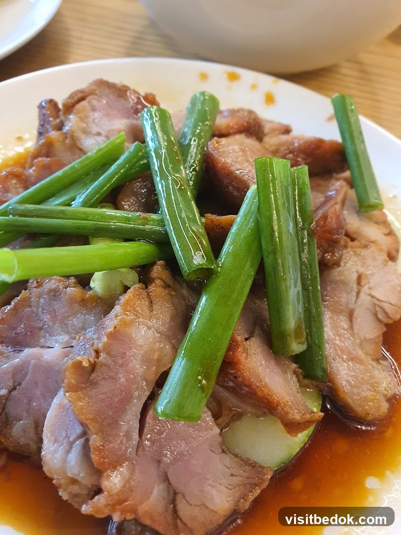 Roasted Pork with Scallions