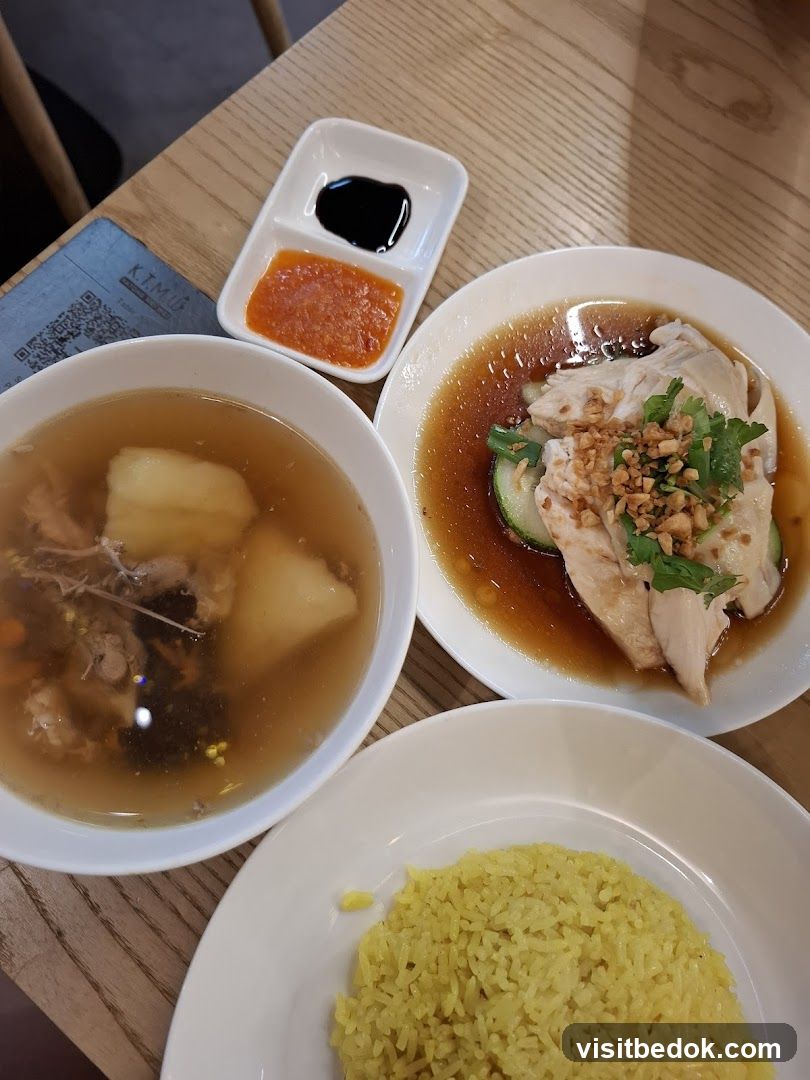 Hainanese Chicken Rice