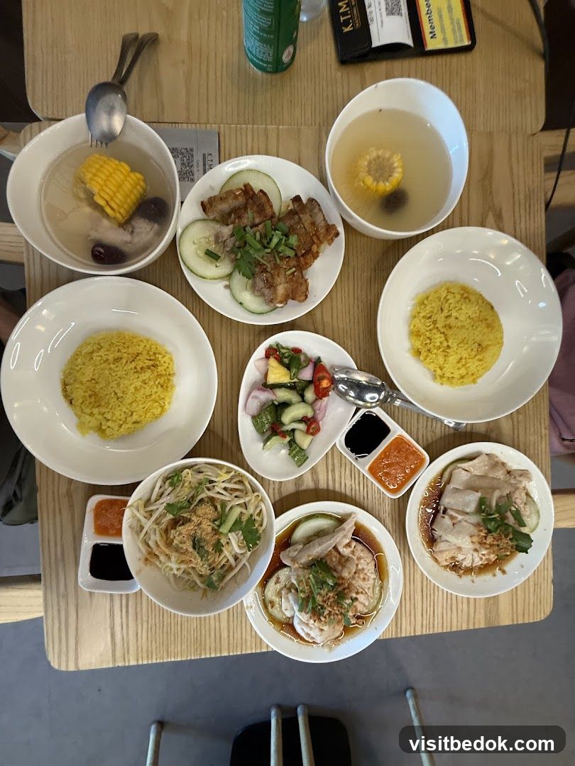 Hainanese Chicken Rice Meal