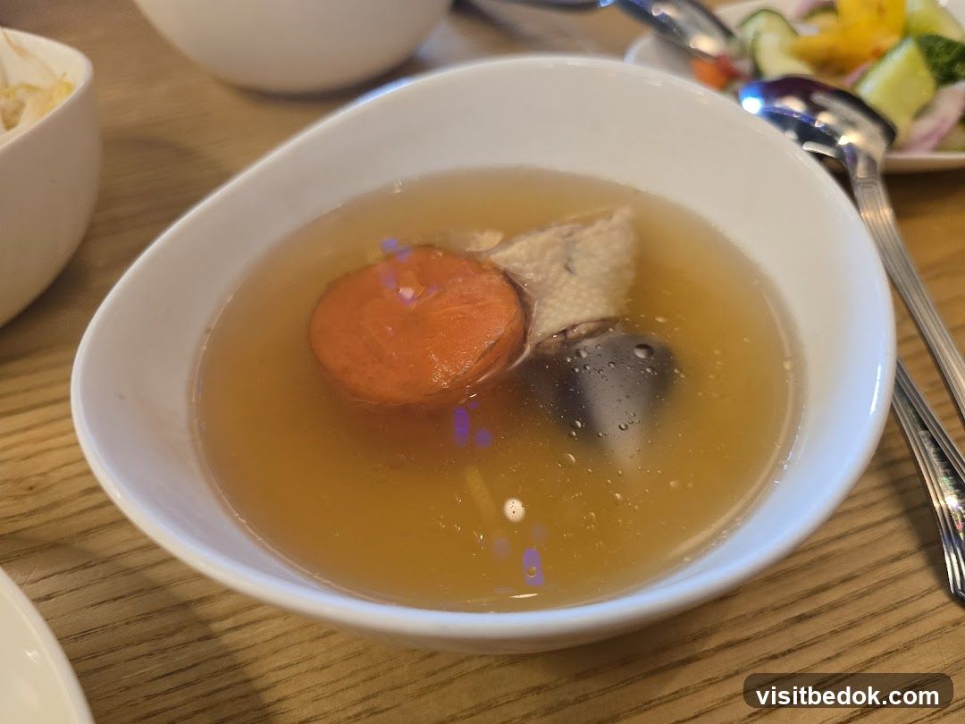 Soup with Carrot and Meat