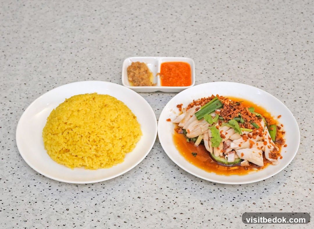 Hainanese Chicken Rice