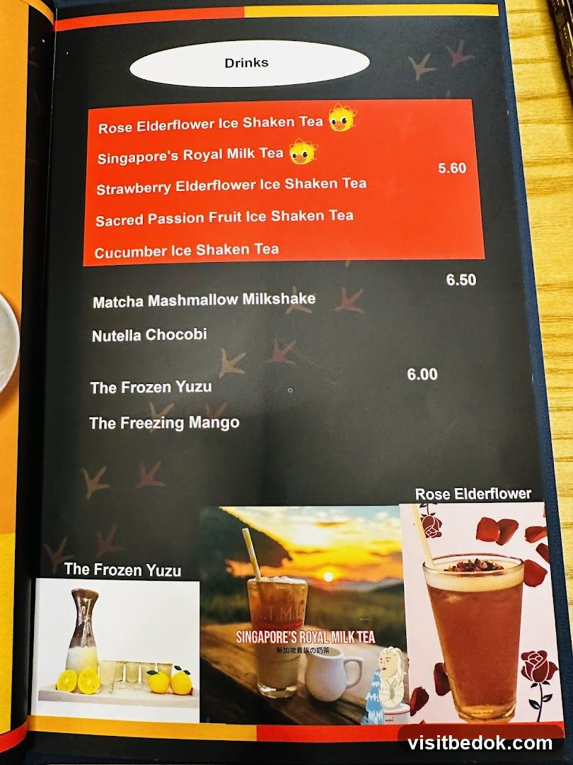 Drinks Menu