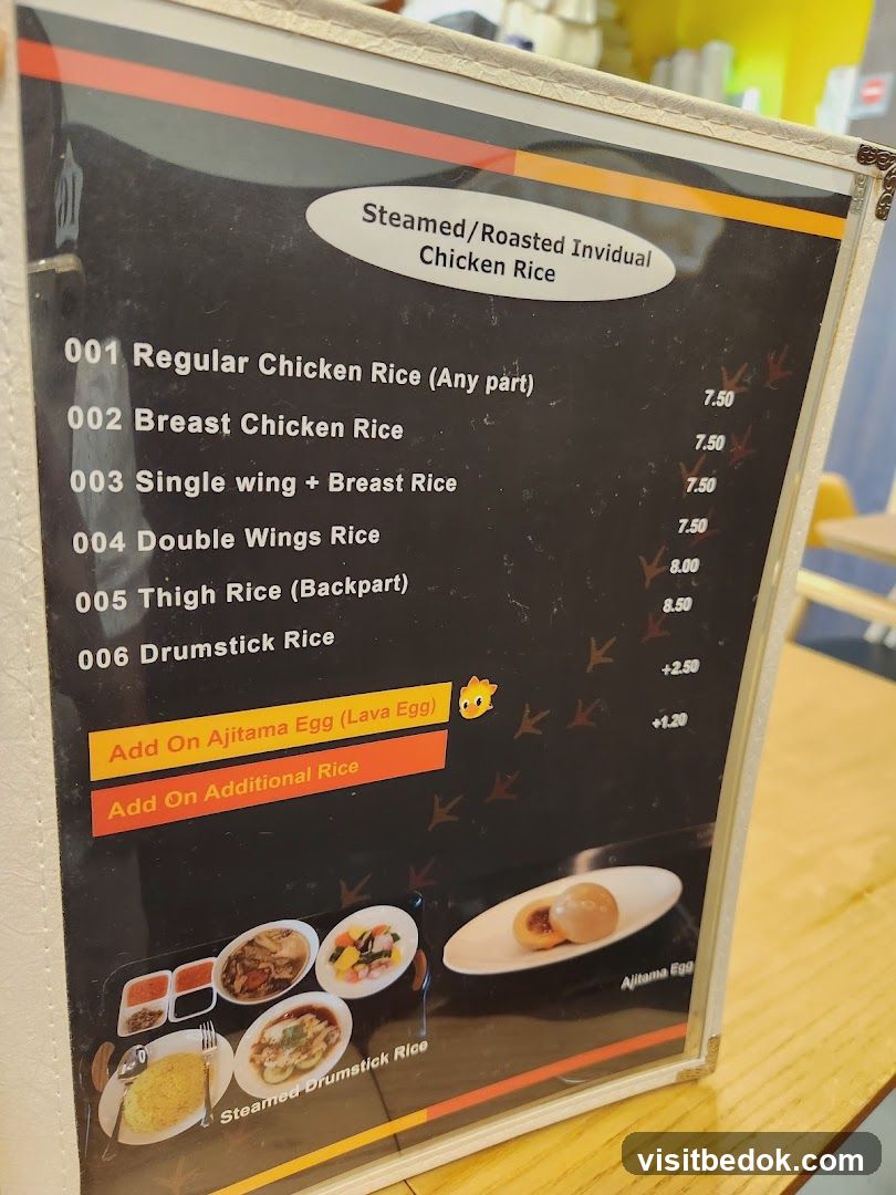 Steamed/Roasted Individual Chicken Rice