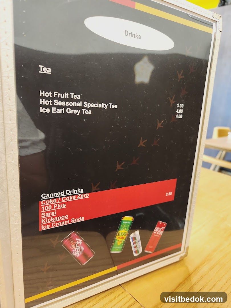 Drinks Menu