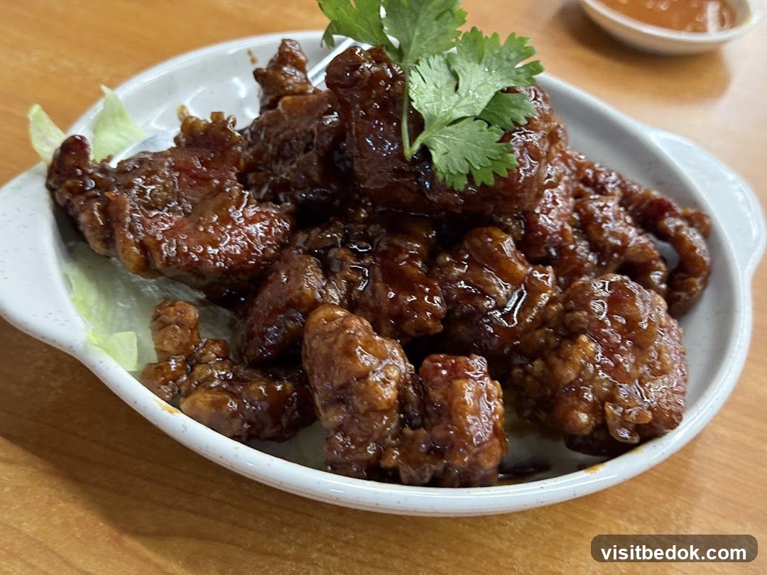 Crispy Fried Chicken with Glaze