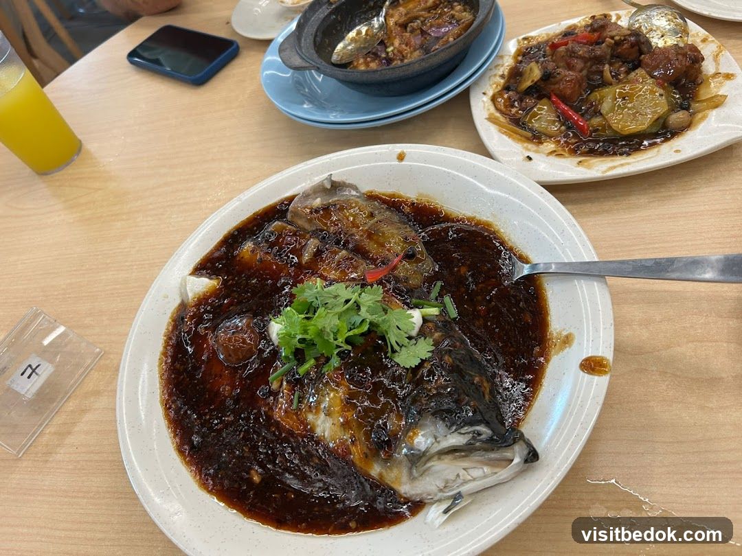 Steamed Fish with Soy Sauce
