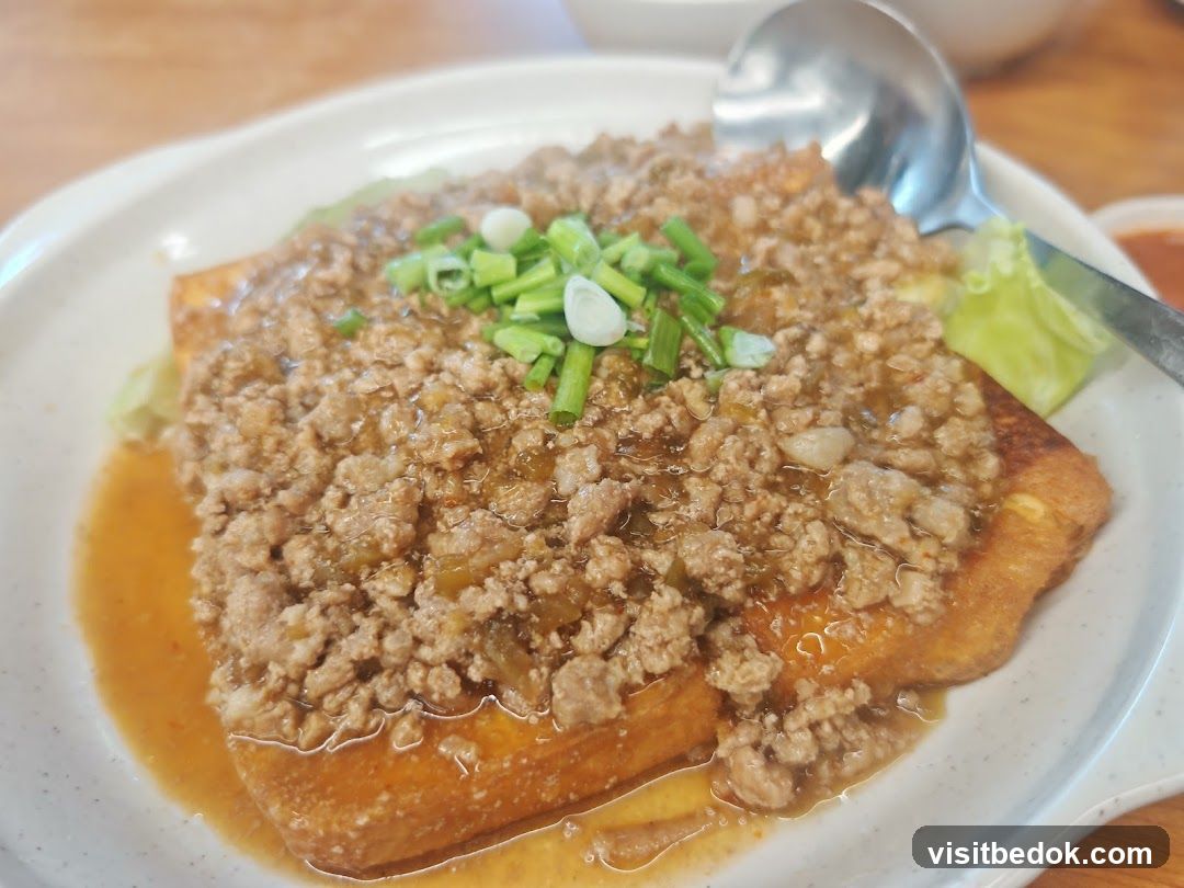 Minced Pork Tofu