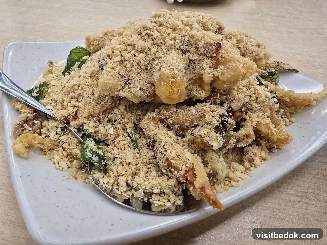 Fried Calamari with Crushed Peanuts