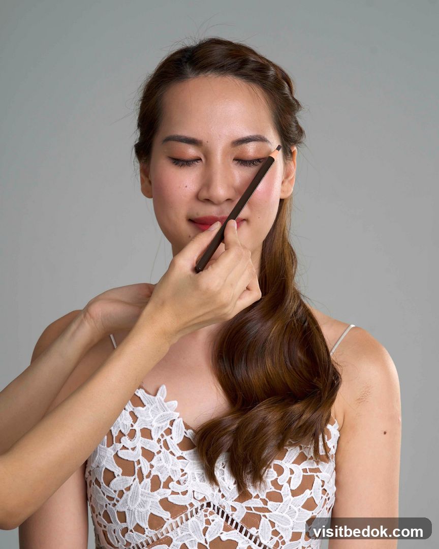 Applying Eyeliner