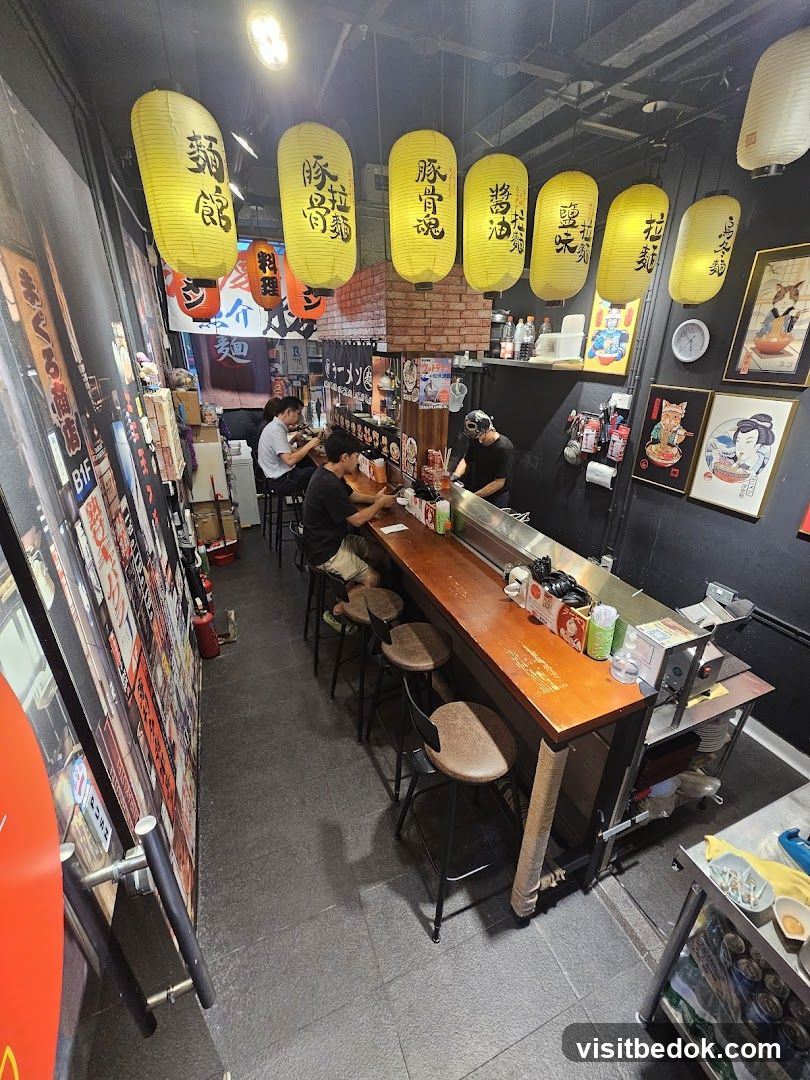 Ramen Restaurant Interior