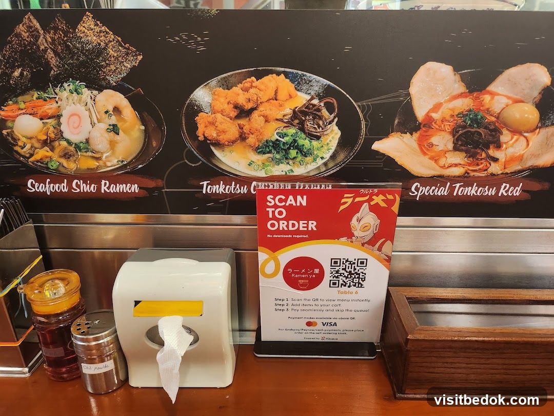 Ramen Menu Display