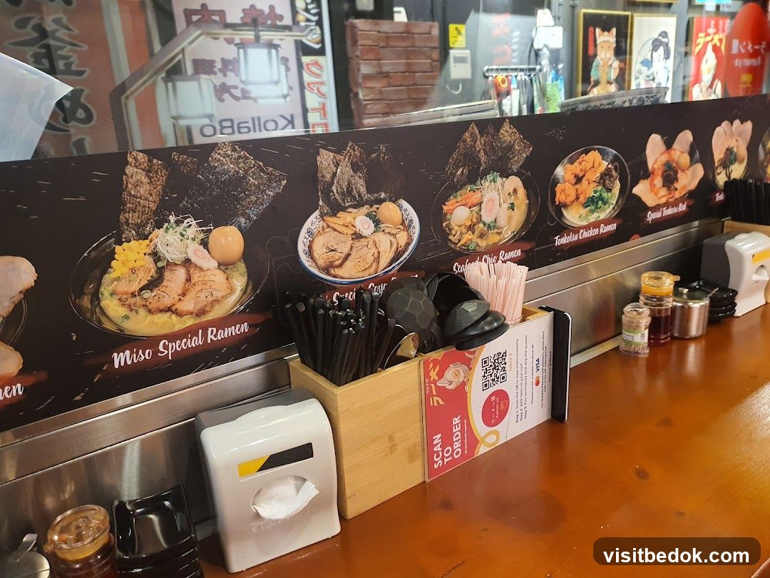 Ramen Menu