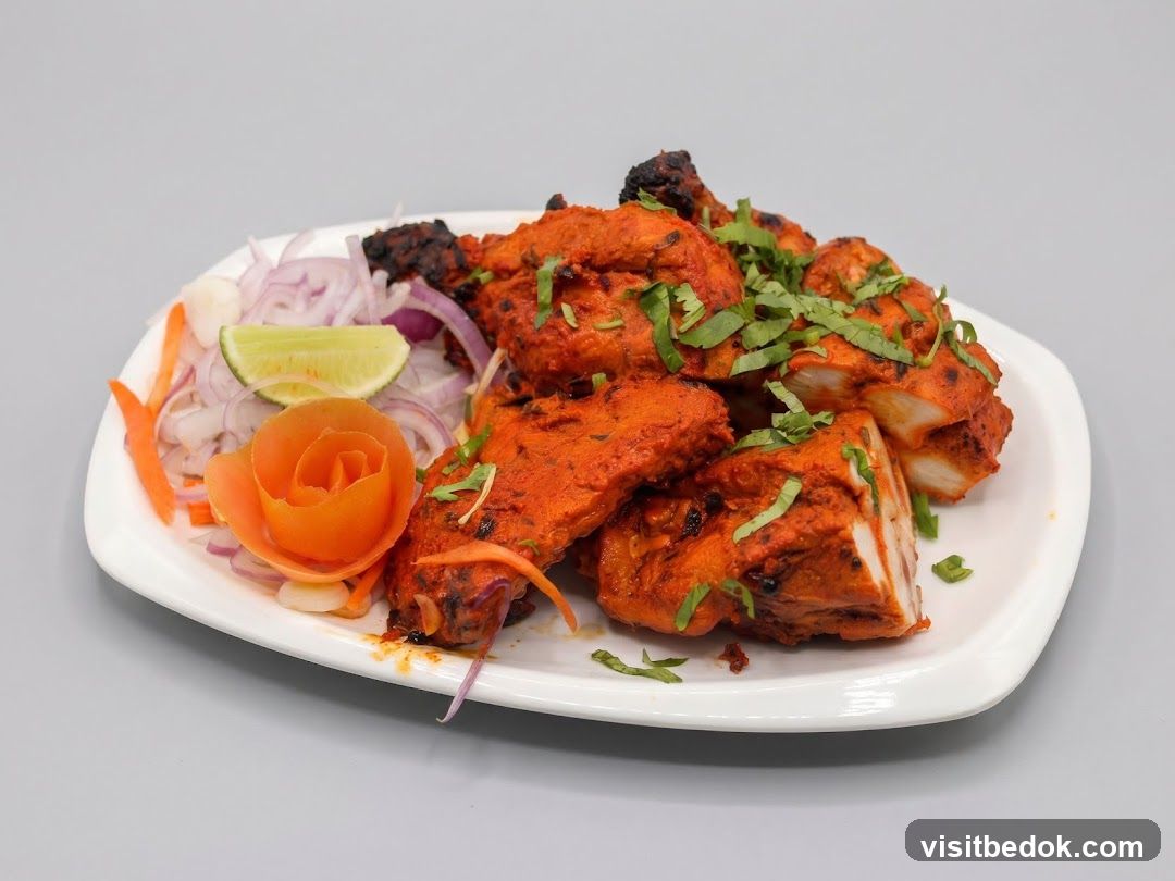 Tandoori Chicken Platter
