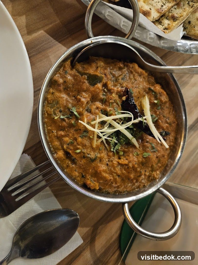 Indian Curry with Naan