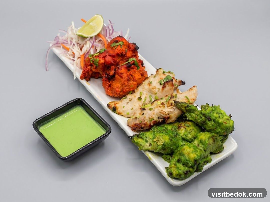 Assortment of Grilled Chicken Appetizers