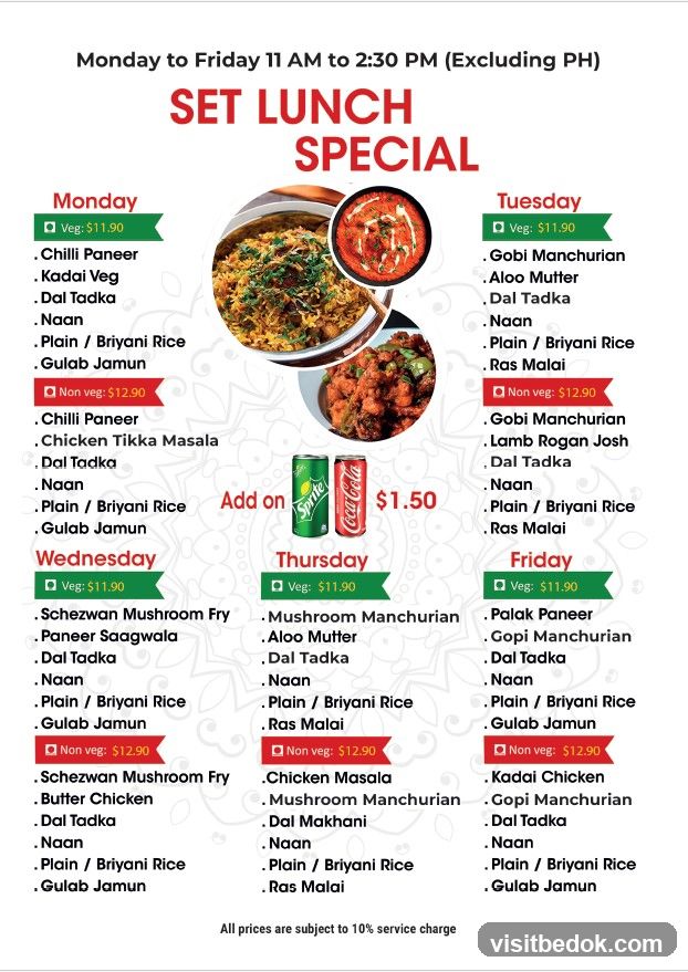 SET LUNCH SPECIAL