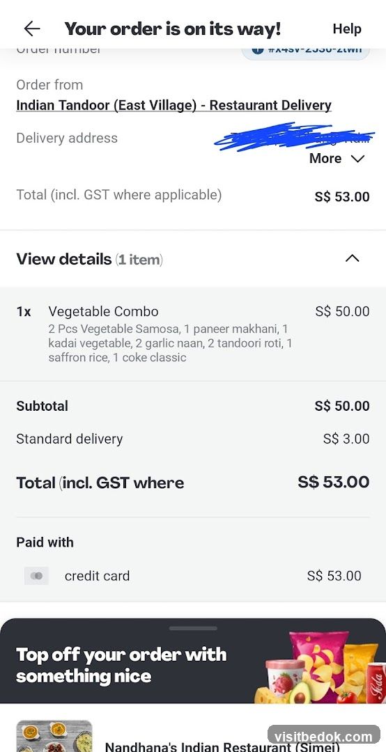 Order Confirmation