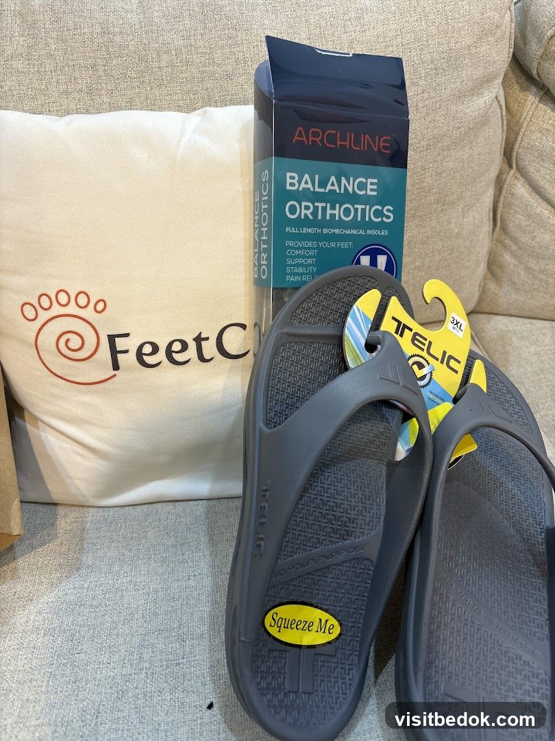 Orthotics and Flip-flops