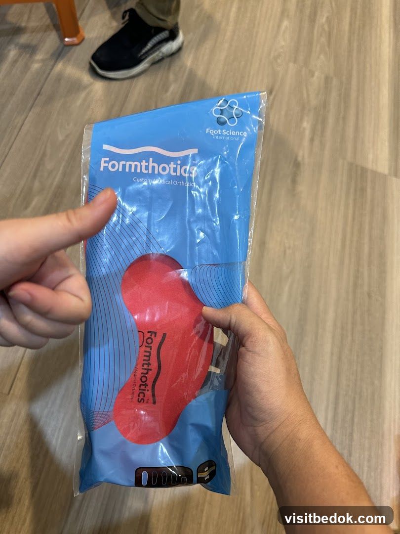 Formthotics Orthotics Packaging