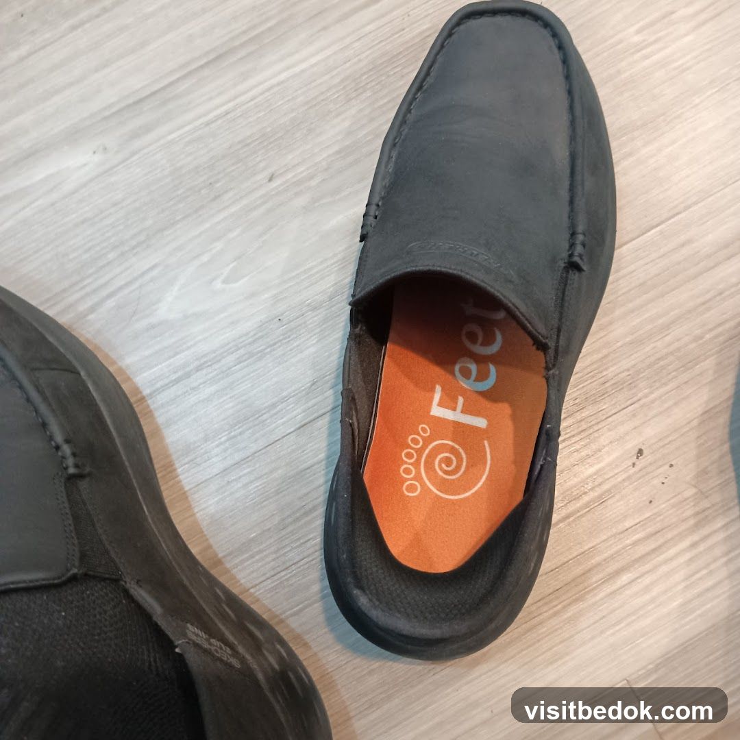 Black Slip-On Shoes