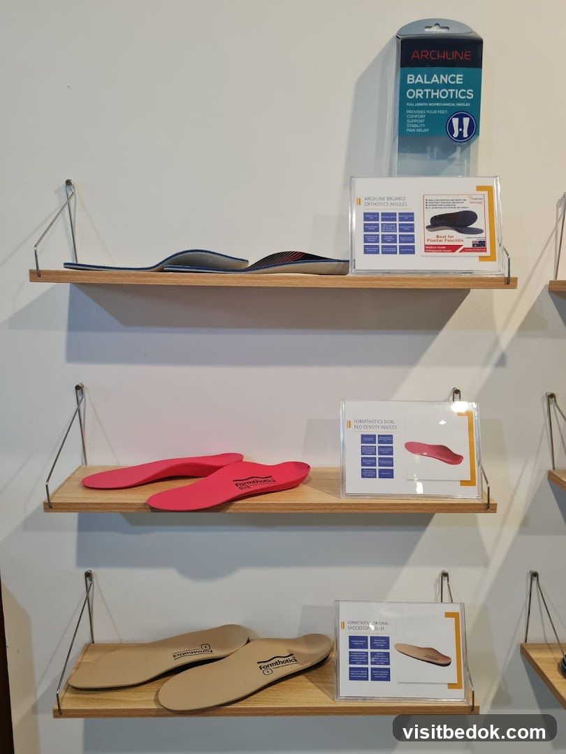 Orthotics Display