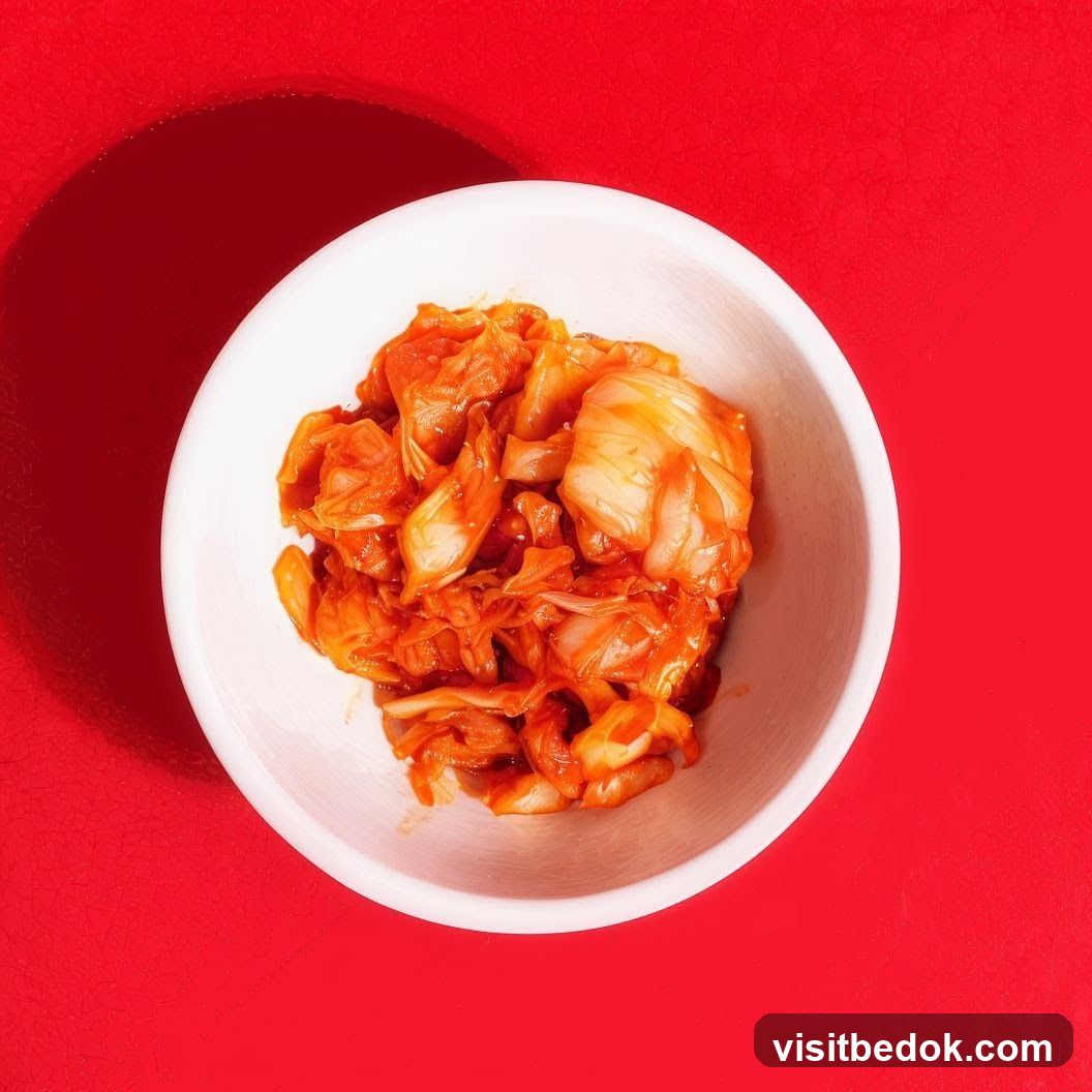 Kimchi in a Bowl
