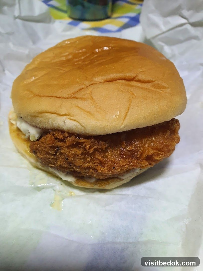 Crispy Chicken Burger