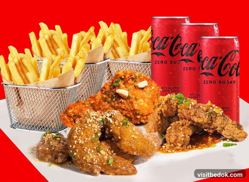 Fried Chicken and Fries