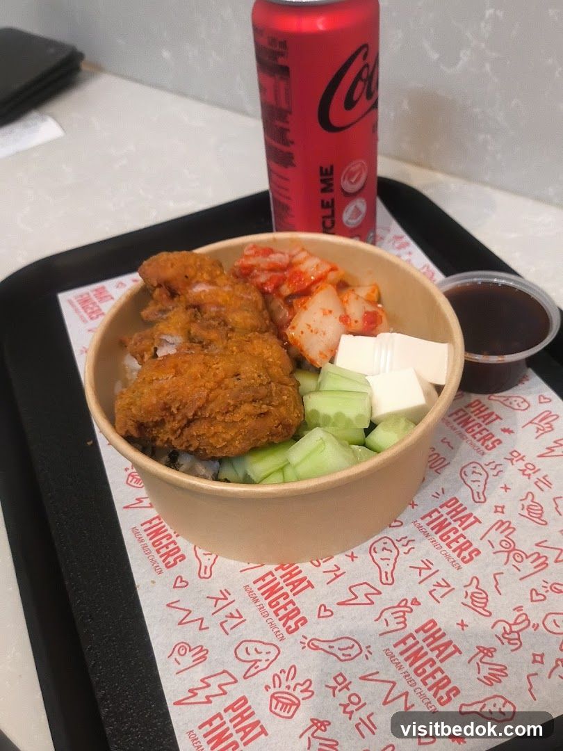Korean Fried Chicken Meal