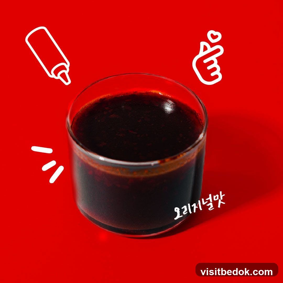 Sauce in a glass